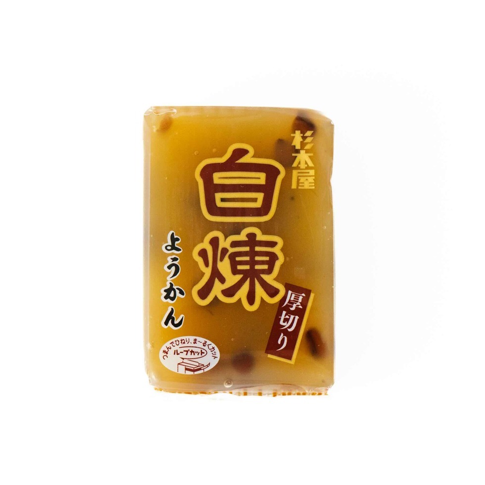 【Best Before:30/09/2025】Sugimotoya Thick-Cut Yokan White Bean 150g