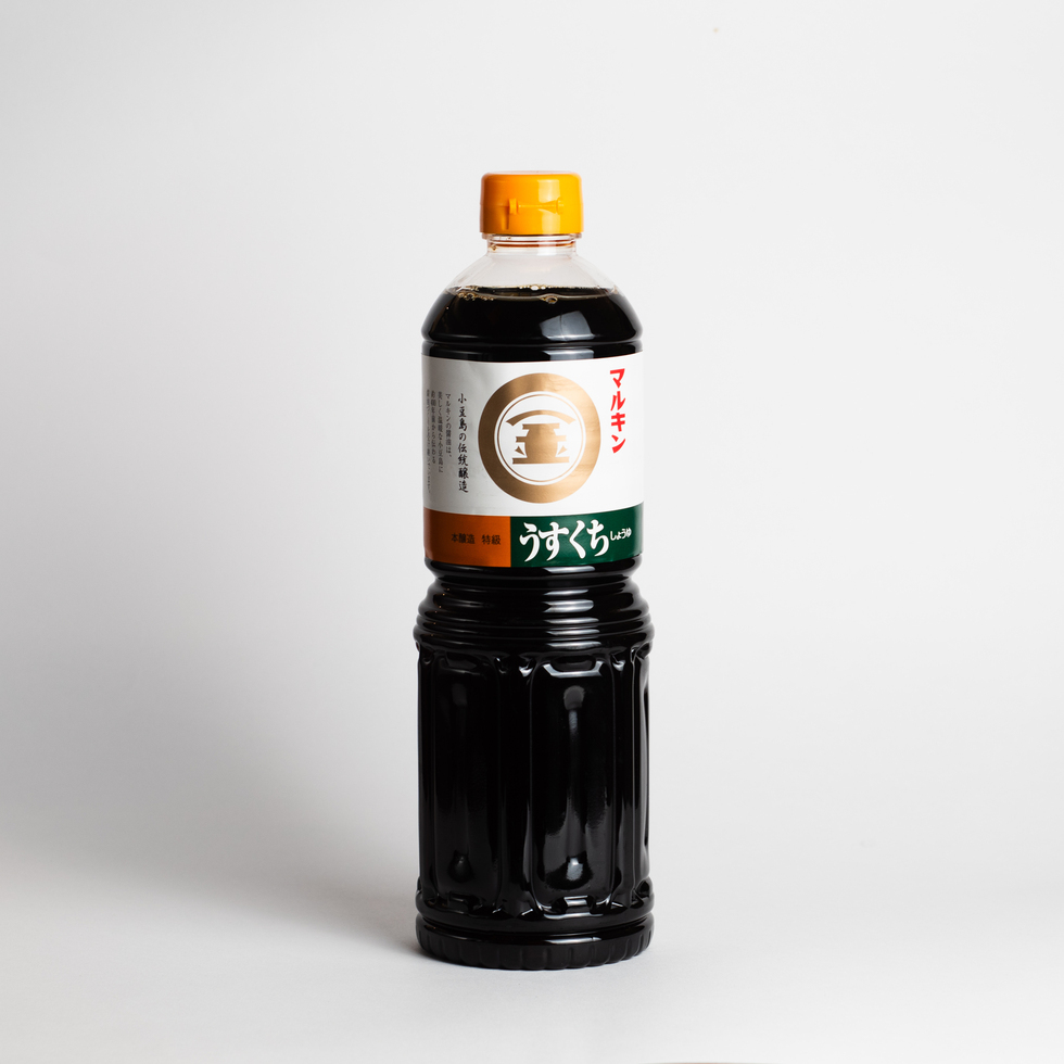 【Best Before:30/09/2025】Marukin Light Soy Sauce Usukuchi 1L