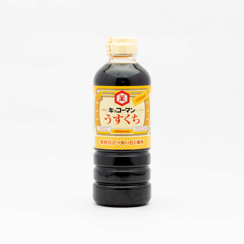 キッコーマン うすくちしょうゆ 500ml