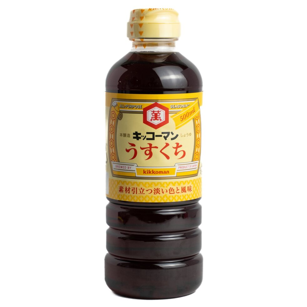 Kikkoman Usukuchi Light Soy Sauce 500ml
