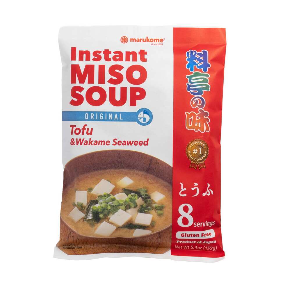 Marukome Ryotei no Aji Instant Miso Soup with Tofu 152g (8 Servings)