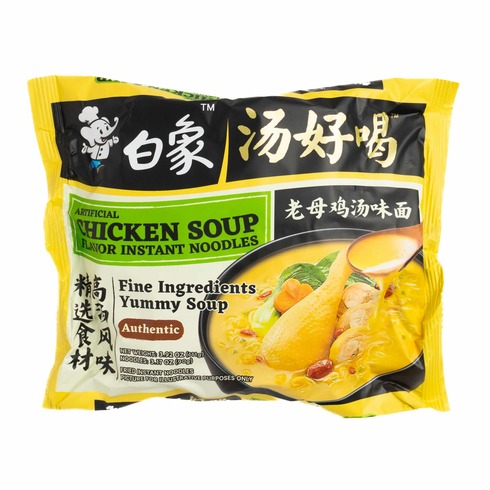 Baixiang Tang Hao He Instant Noodles Chicken Soup Flavour 111g