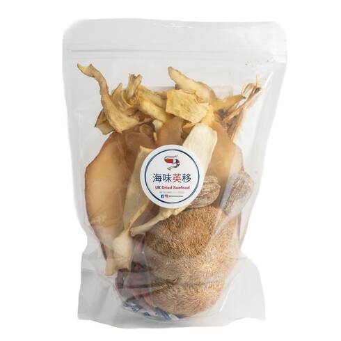 Herbal Soup Pack Lion’s Mane, Dried Conch, Adenophora, Polygonatum & Chinese Yam Serves 4–5