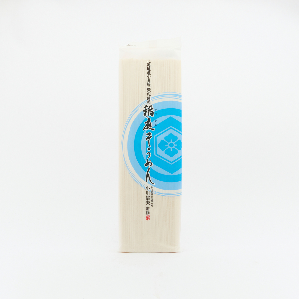 Ogawa Inaniwa Somen Noodles 200g (100% Hokkaido Wheat Flour)