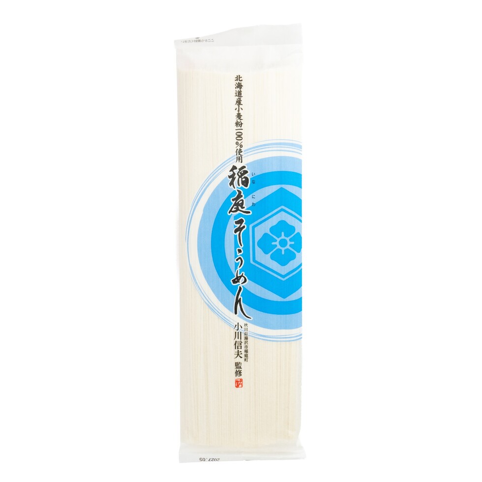 Ogawa Inaniwa Somen Noodles 200g (100% Hokkaido Wheat Flour)