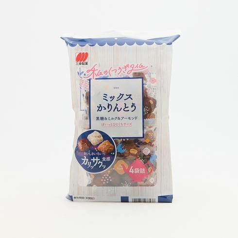 Sanko Seika Mixed Karinto (Japanese Sweet Fried Dough Snacks) 114g
