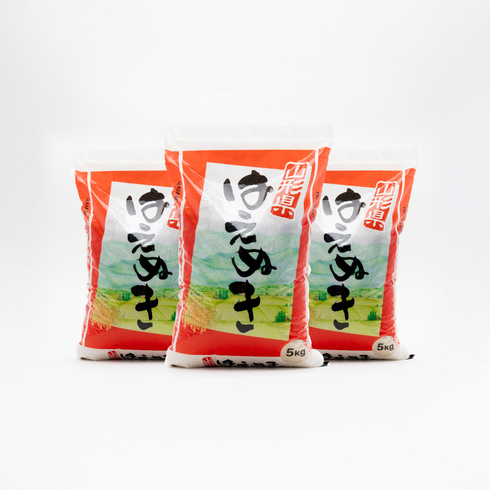 Haenuki Japanese Rice from Yamagata 15kg (5kg x 3)