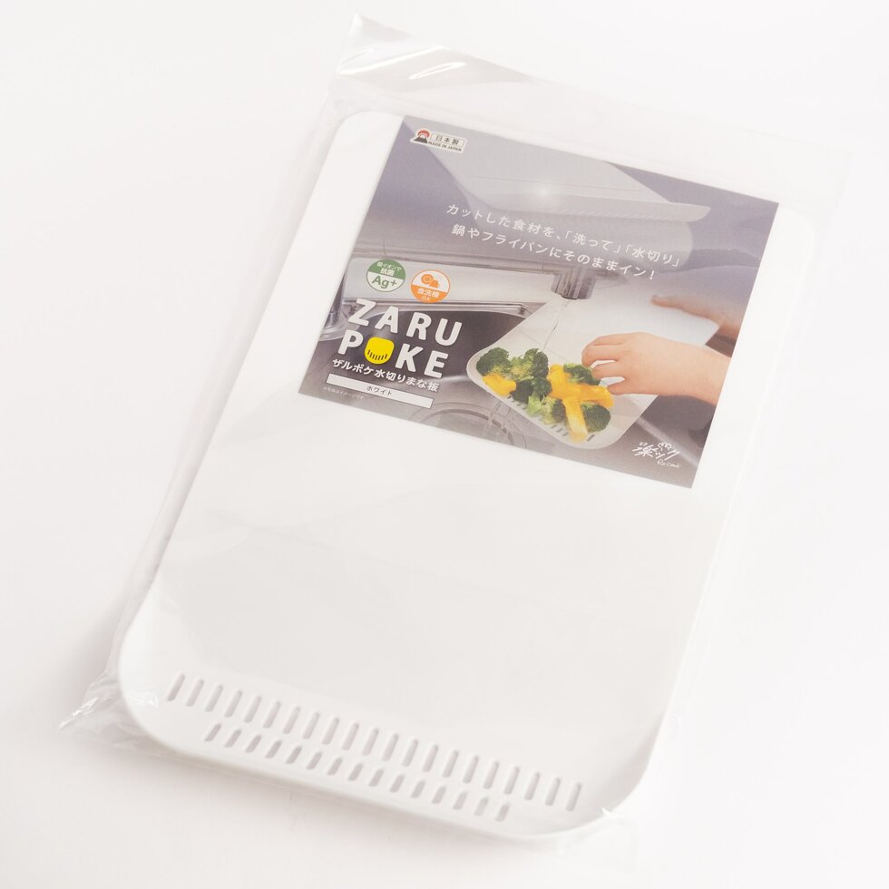 Zaru Poke Draining Cutting Board (Made in Japan)