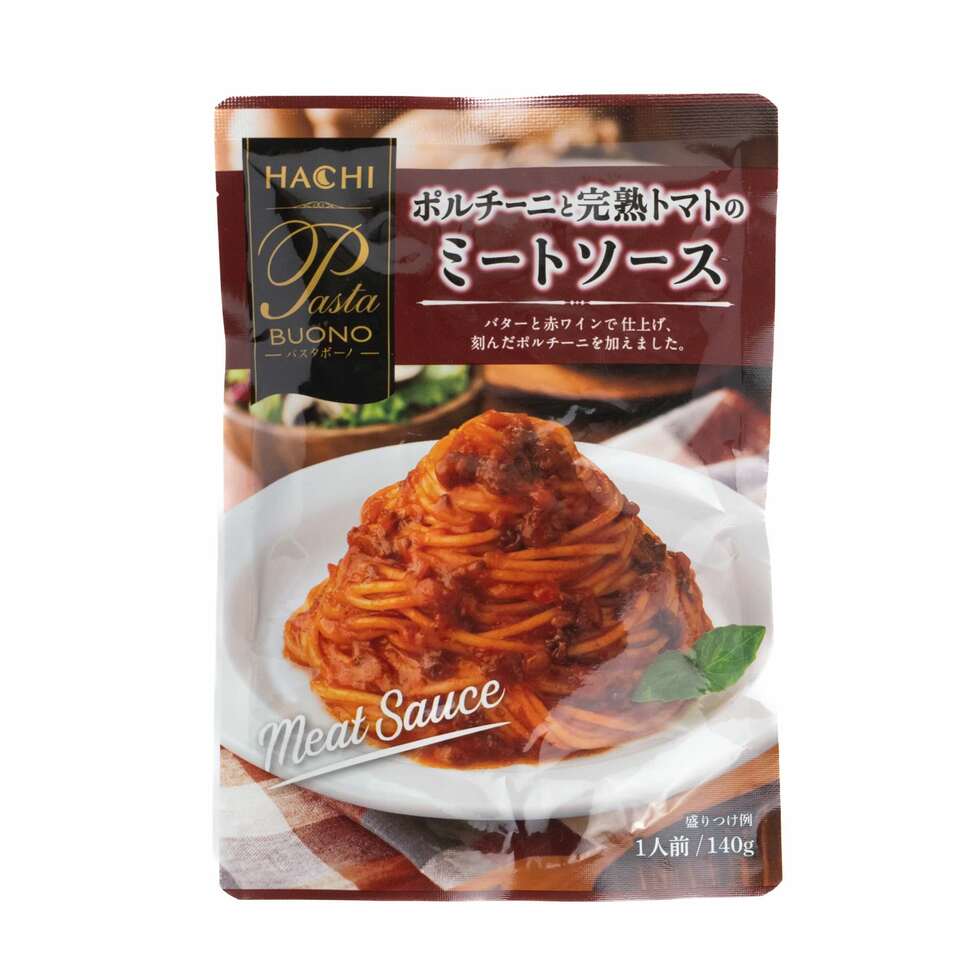 Hachi Porcini & Tomato Meat Sauce 140g 1 portion 