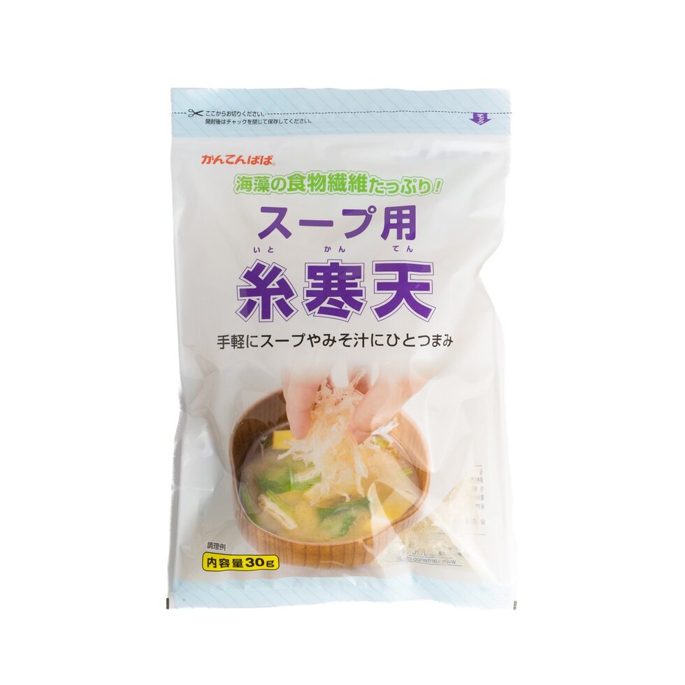 Ina Japanese Ito Kanten (Agar Threads) for Soups 30g