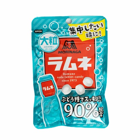 Morinaga Large Ramune Soda Tablet Candy 41g