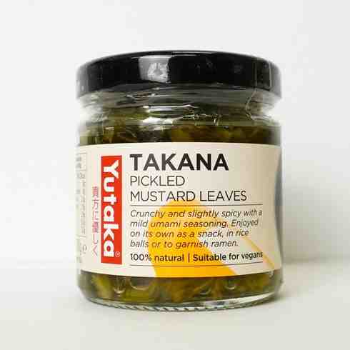 Takana Pickled Mustard Leaves (Yutaka) 100g