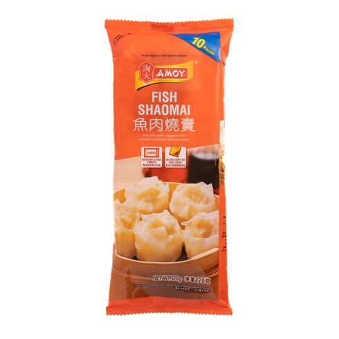 Amoy Fish Shaomai Dumplings 120g (10 Pieces, Made in Hong Kong)
