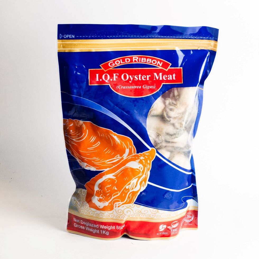 [First Order Only] GOLD RIBBON Oyster Meat 1Kg (850g Net)