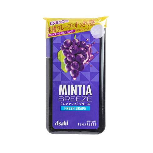 アサヒ ミンティアブリーズ フレッシュグレープ（無糖）