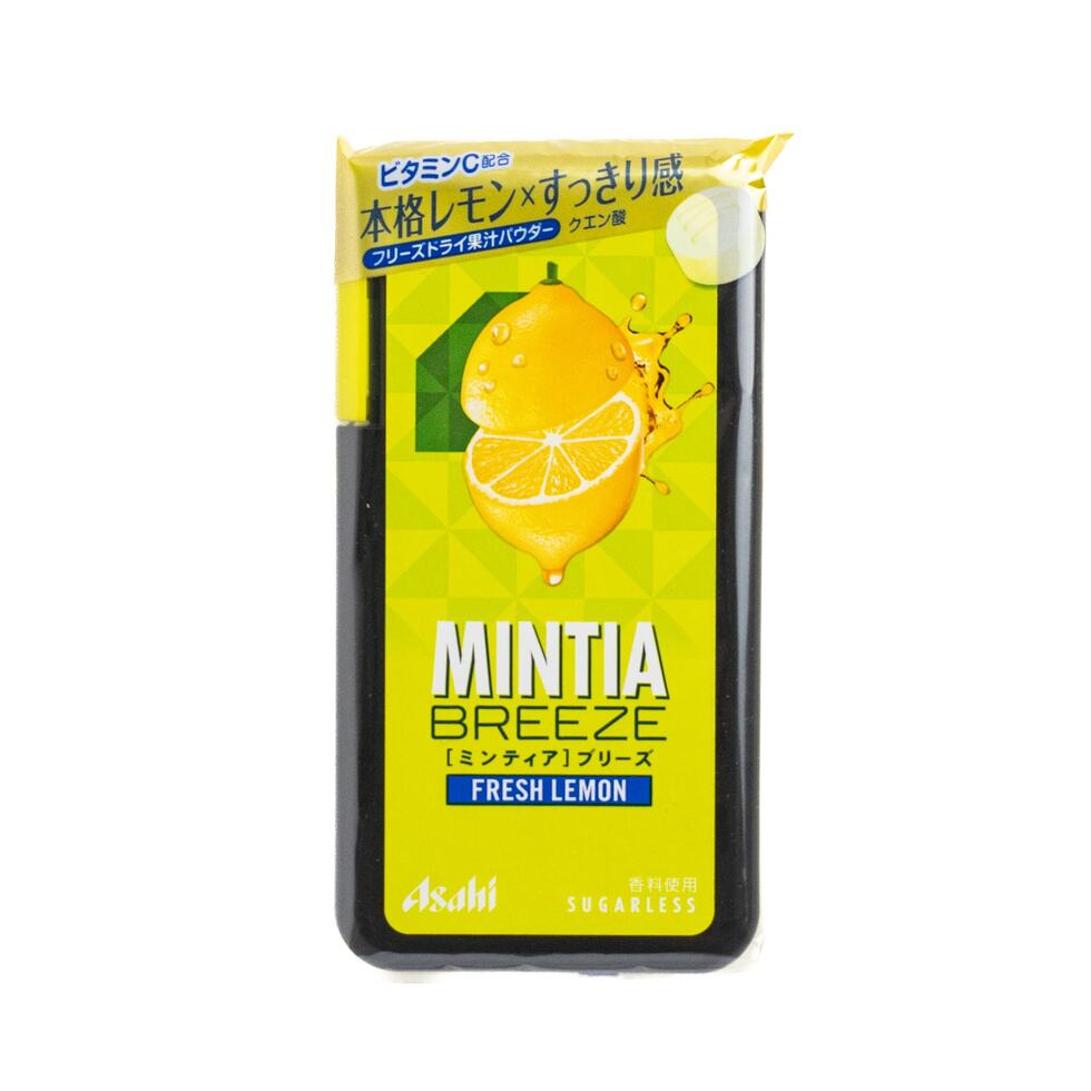 アサヒ ミンティアブリーズ フレッシュレモン（無糖）