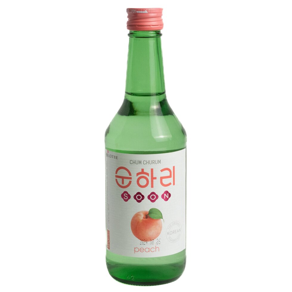Lotte Chum Churum Peach Soju 12% 350ml