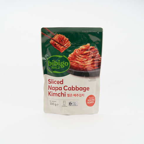 ビビゴ スライスキムチ パウチ 500g 