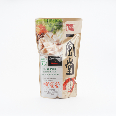 Ippudo Plant-Based Paitan Style Hot Pot Soup Base 750g