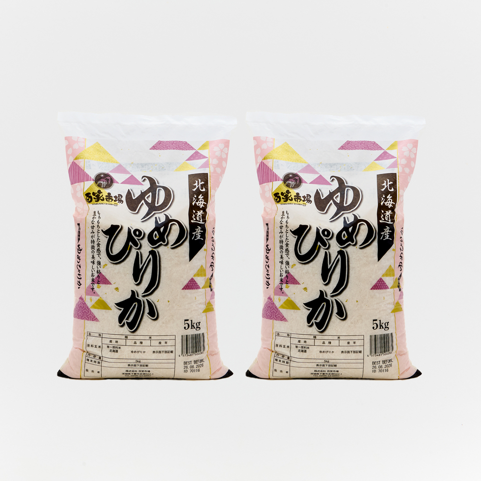Hokkaido Yume Pirika Rice 10kg(5kg x 2)
