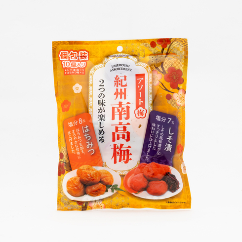 Kishu Nanko Ume Assortment (Honey & Shiso) 10 Pieces