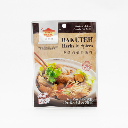 Tean’s Gourmet Bakuteh Herbs & Spices 35g (Serves 4–6)