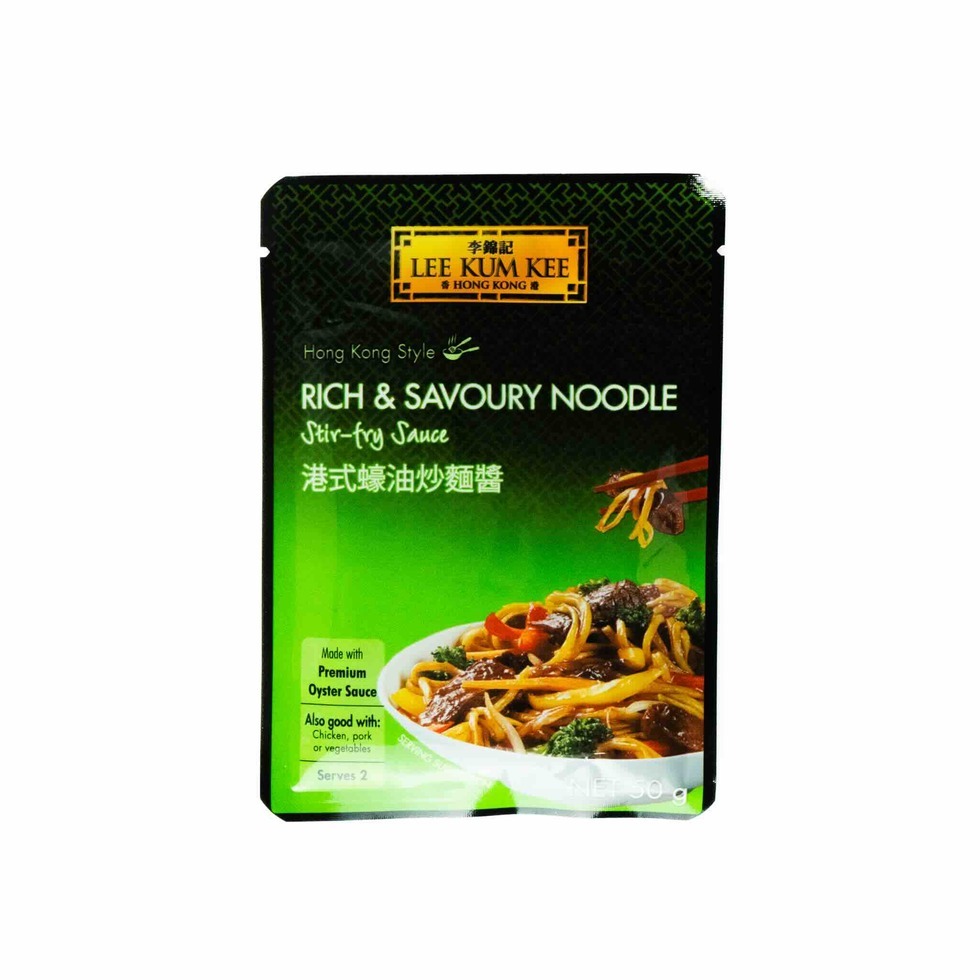 【賞味期限:2025年12月15日】李錦記 香港風オイスター焼きそばソース 50g