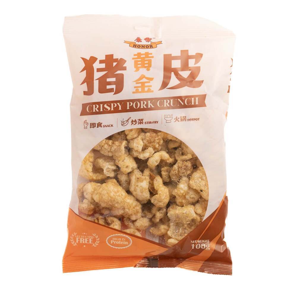 【Best Before:10/12/2025】Honor Crispy Pork Crunch 100g