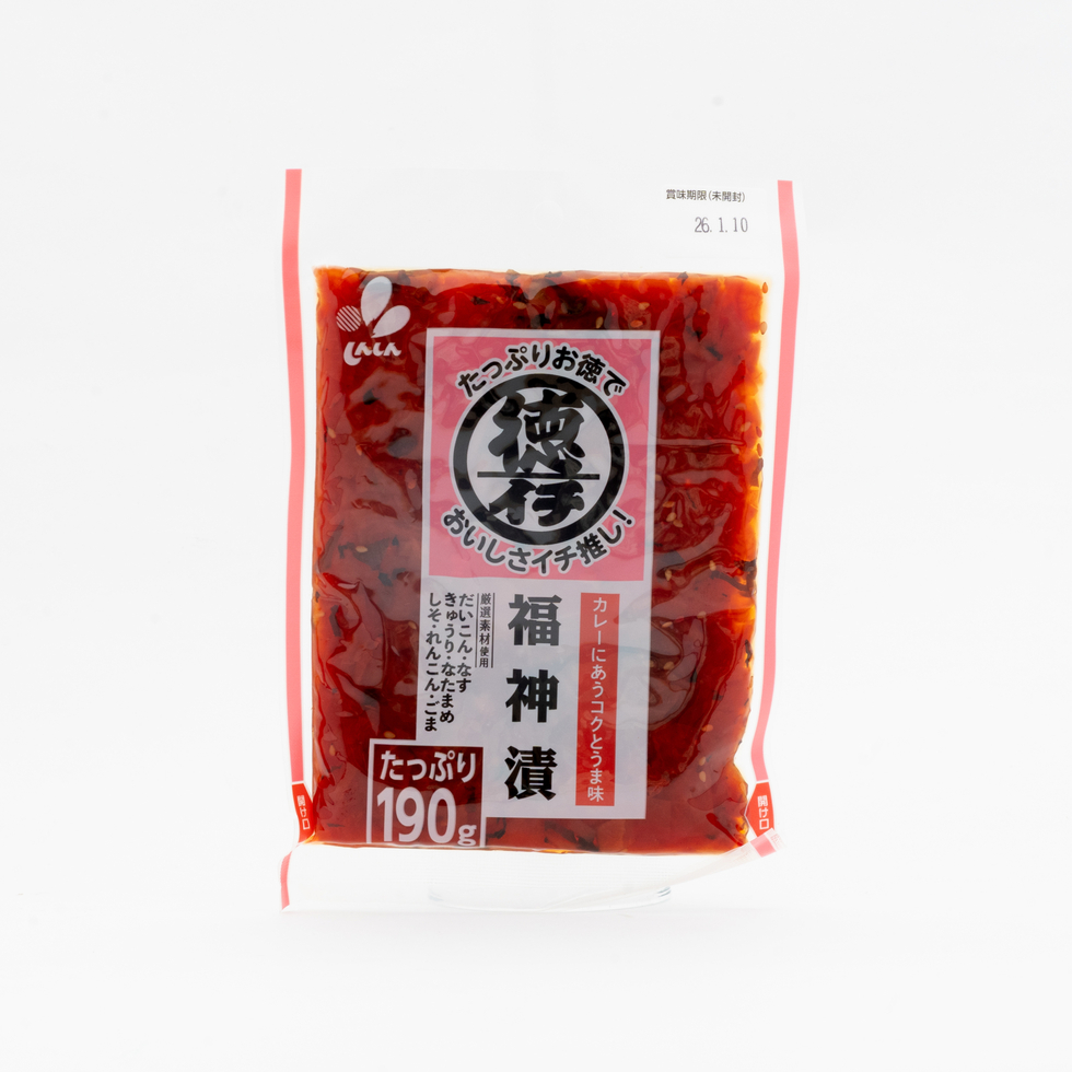 新進 徳イチ 福神漬 190g
