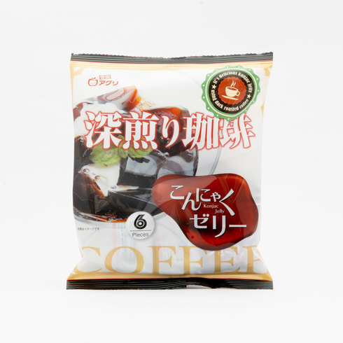 Yukiguni Agri Konjac Jelly Deep-Roasted Coffee 6 Pieces