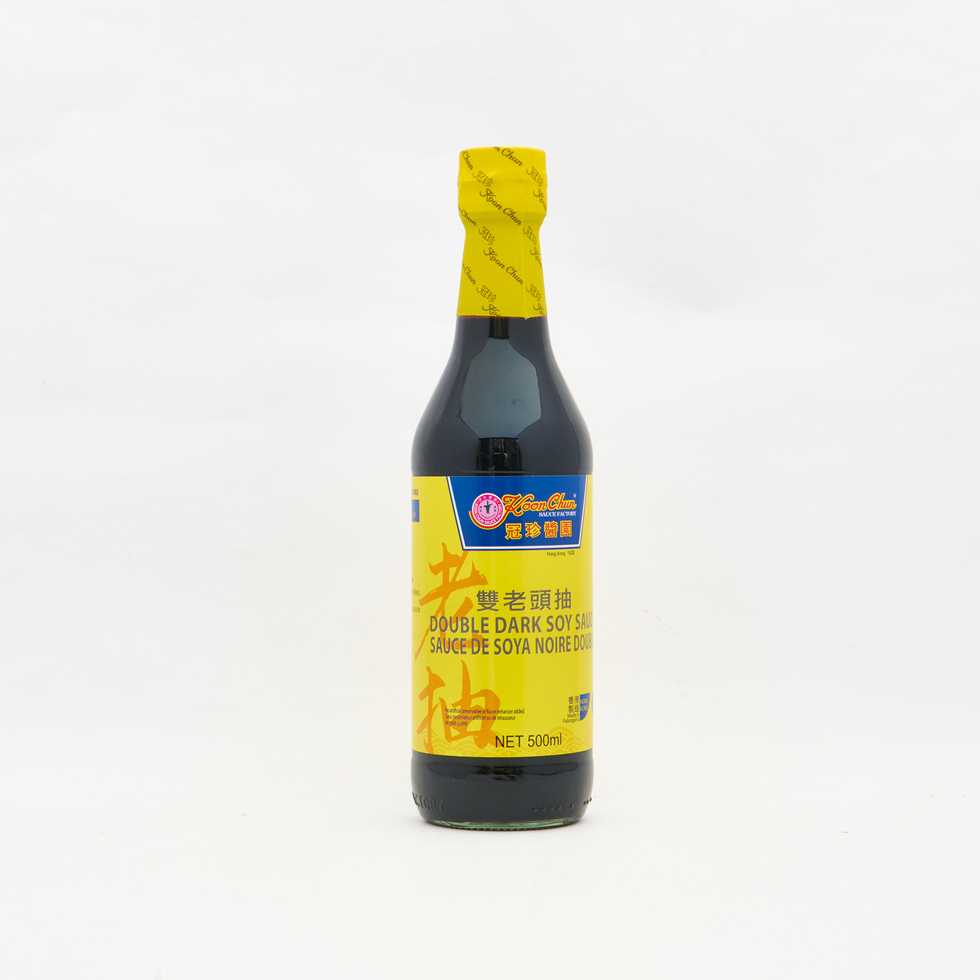 香港冠珍醬園 ダブルブラック 濃口醤油 500ml