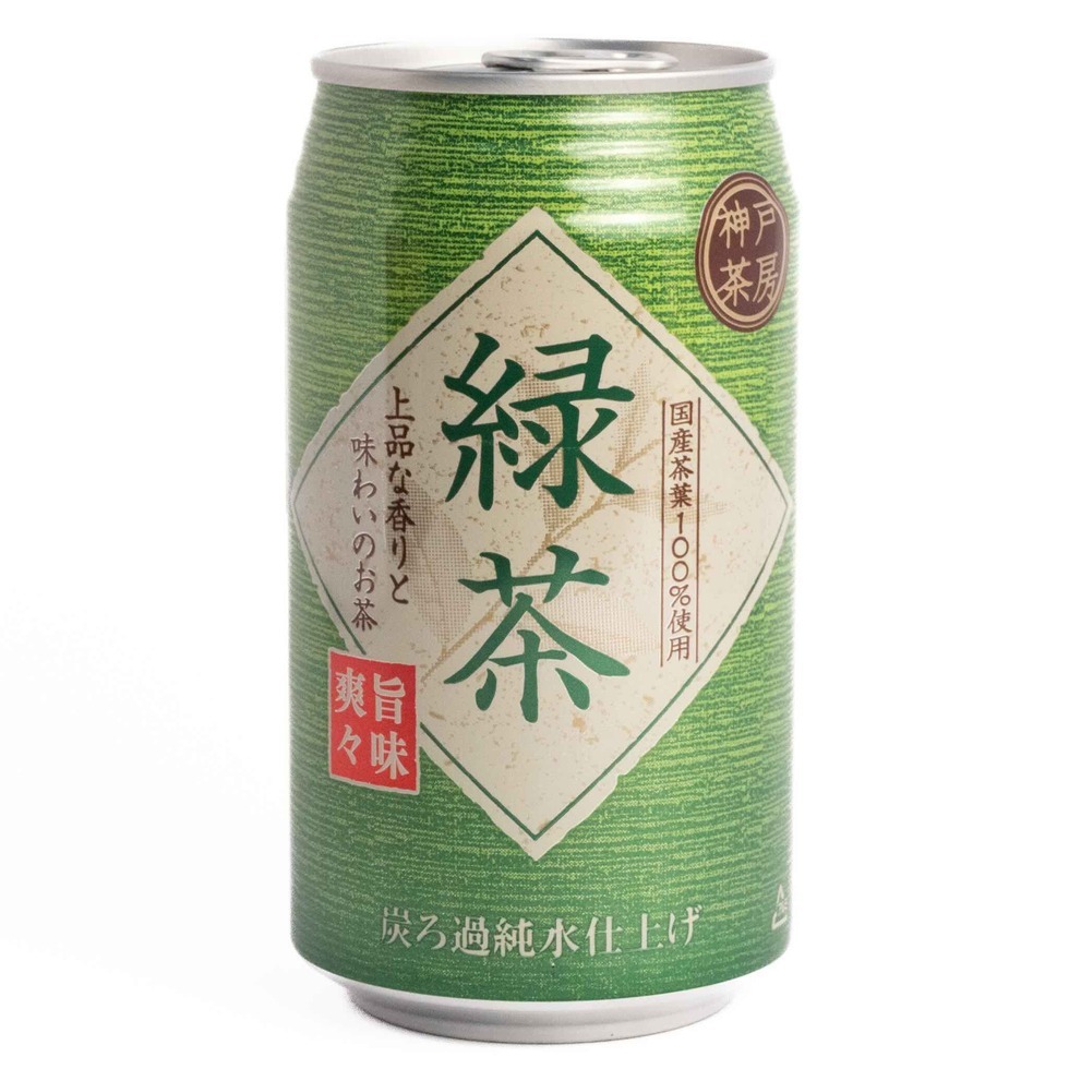 【Best Before:31/10/2025】Kobe Sabo Green Tea Can 340g