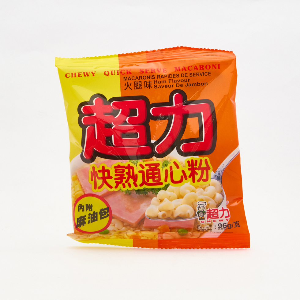 超力 快熟通心粉（火腿味）96克