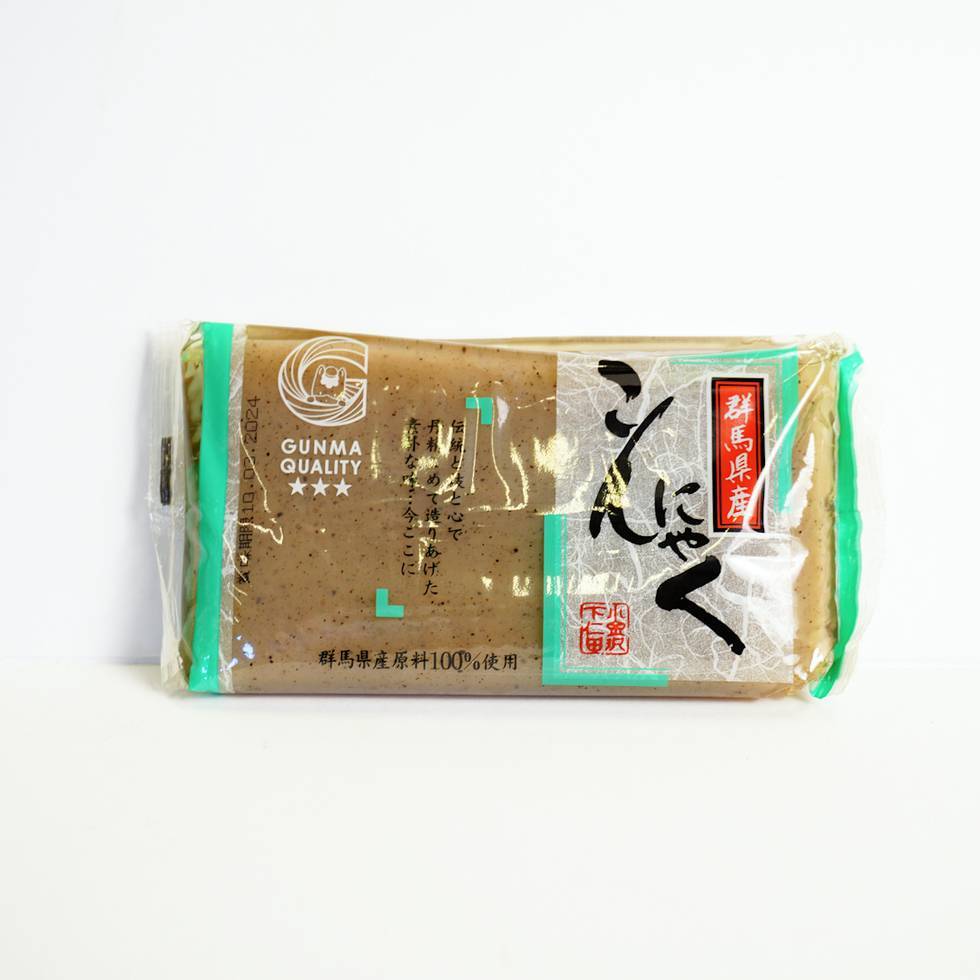 群馬県産 下仁田こんにゃく 黒 250g