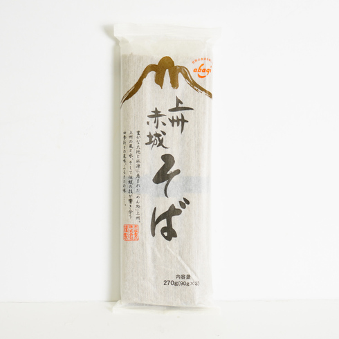赤城食品 上州赤城そば, 270g（3人前）