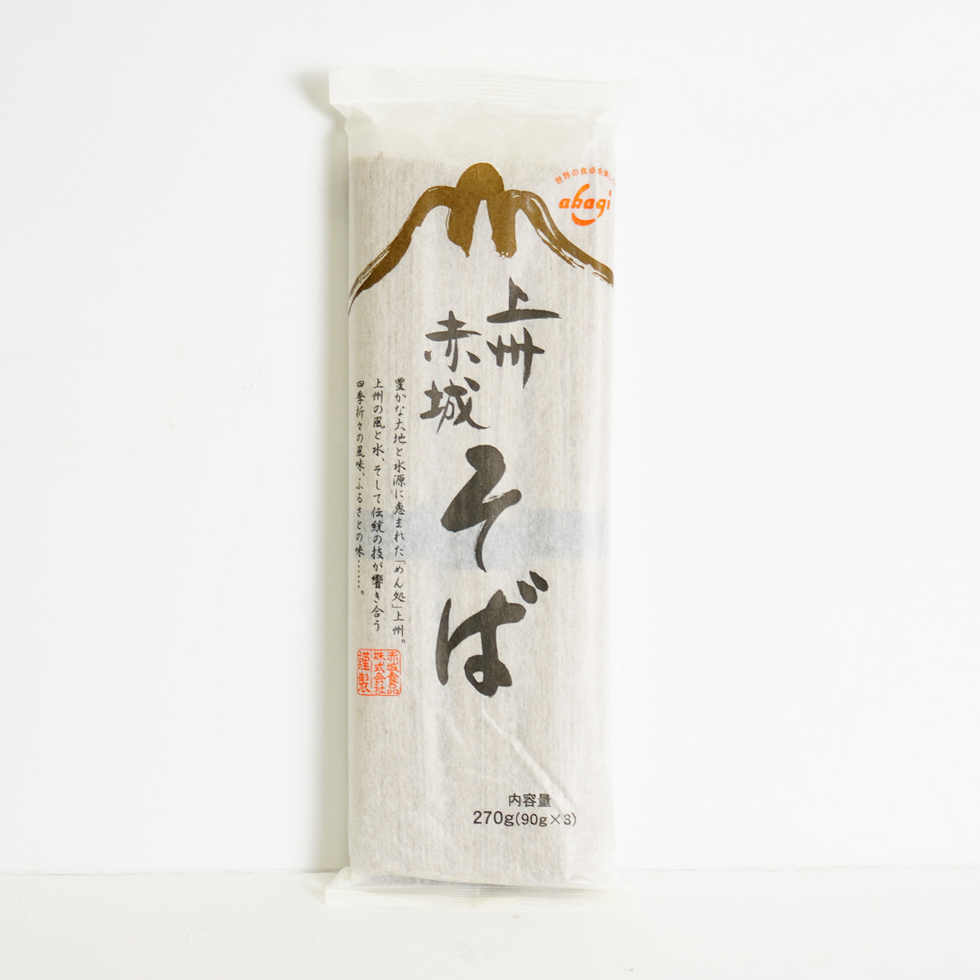 赤城食品 上州赤城そば, 270g（3人前）