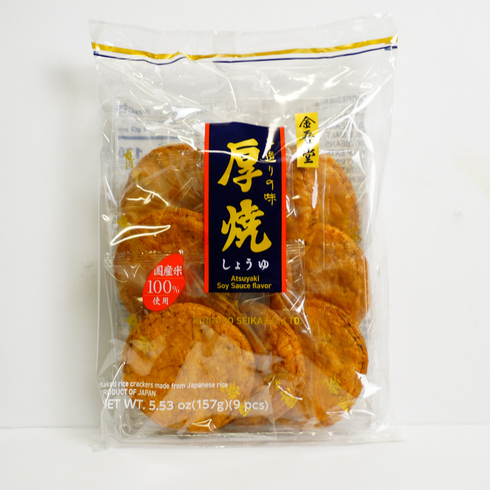 金吾堂 厚焼きしょうゆ煎餅 157g