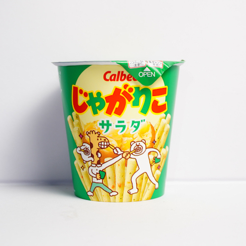 Snack "Jagarico" saveur salade - CALBEE 57g