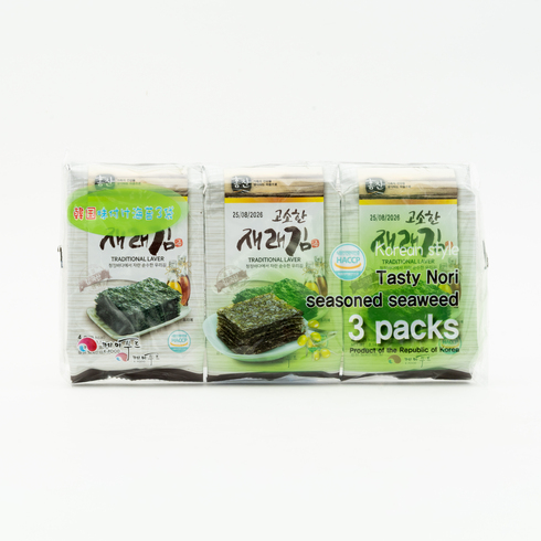 K-Food 韓国味付のり 3袋