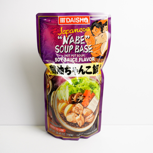 Chanko Soy Sauce Nabe Hotpot Soup Stock by Daisho 750ml