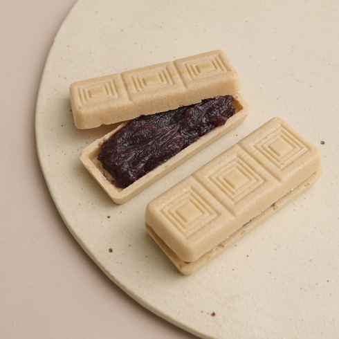 Shiose Monaka (Smooth Red Bean Filling) 5 pcs