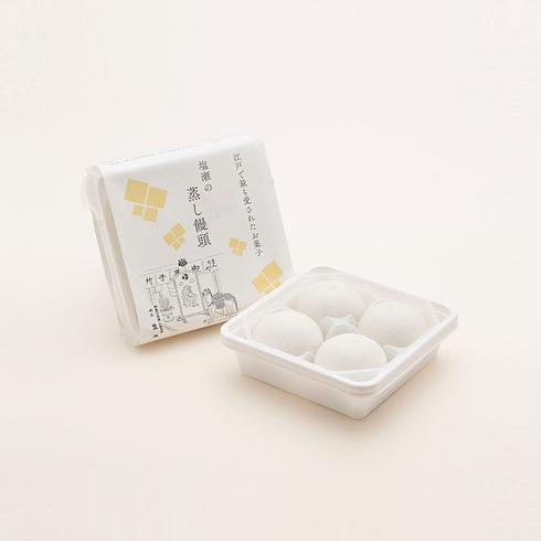 Shiose Edo-Style Steamed Manju 4 pcs