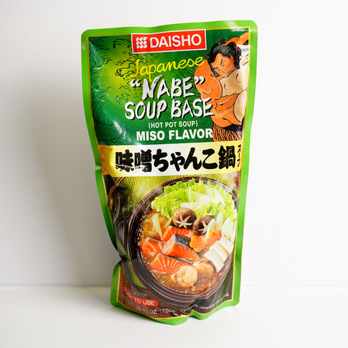 Chanko Miso Sauce Nabe Hotpot Soup Stock by Daisho 750ml