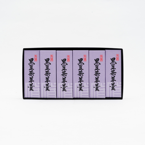 Kaneido Black Soybean Tea Yokan Jelly 6 pcs