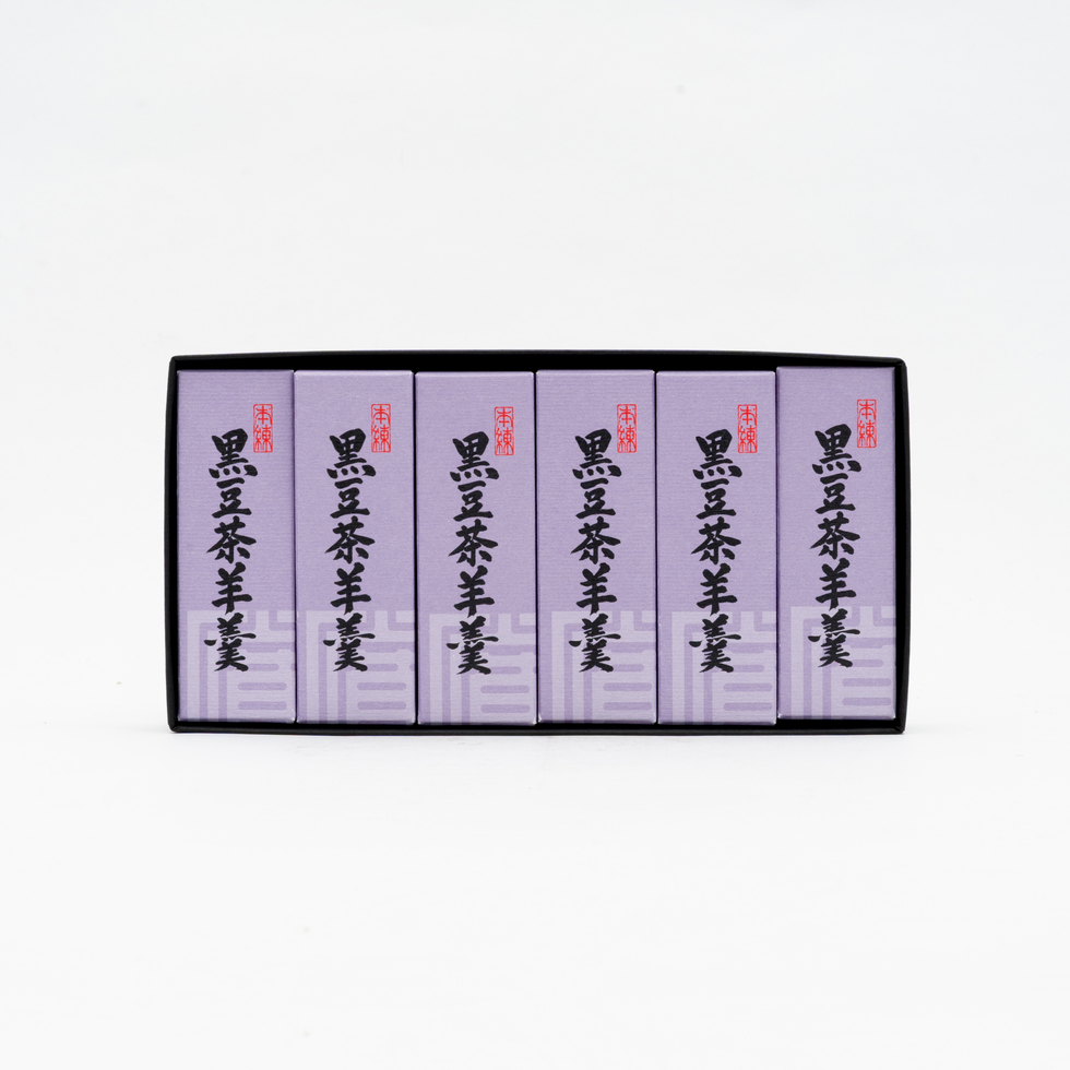 Kaneido Black Soybean Tea Yokan Jelly 6 pcs