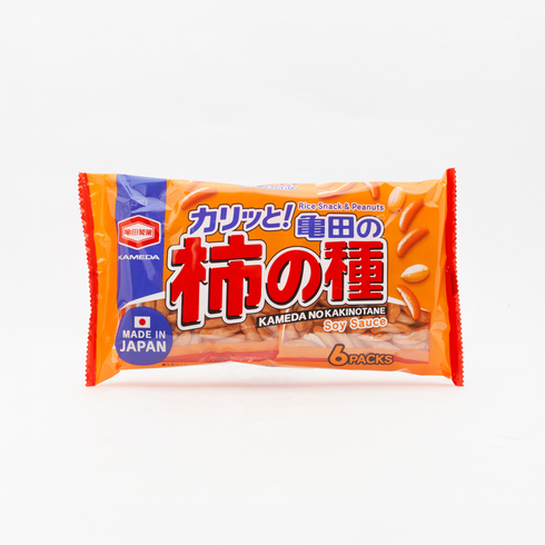 龜田製菓 柿種米果 180克（6袋裝）