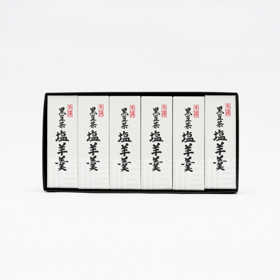 寛永堂 黑豆茶鹽羊羹 6個