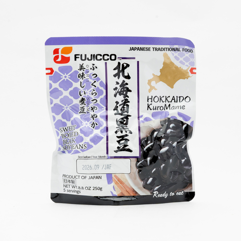 Fujicco Hokkaido Sweet Black Soybeans 250g
