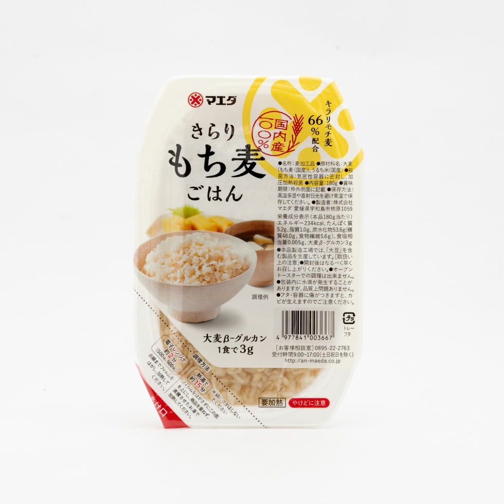 Kirari Glutinous Barley Rice (Ready-to-Eat Pack) 180g