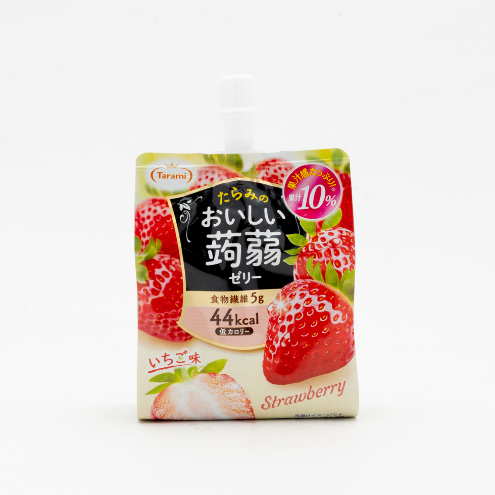 Tarami Delicious Konjac Jelly Strawberry Flavour 150g